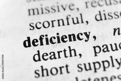 Deficiency