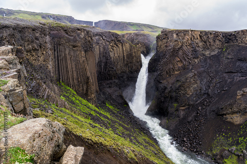 Litlanesfoss waterfall