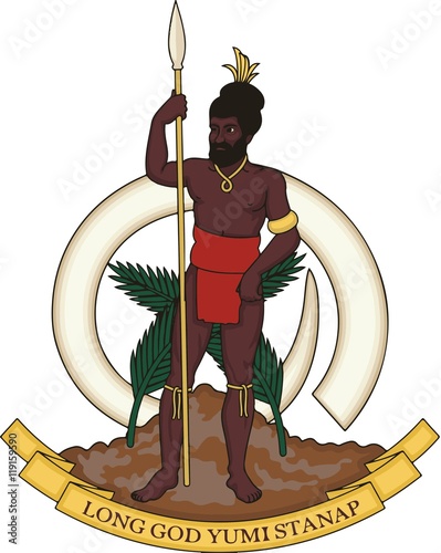 Vanuatu Coat of arm 