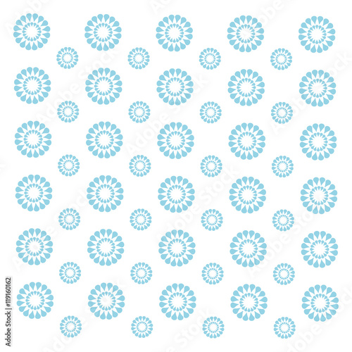 flowers wallpaper background pattern shape abstract geometry icon. Colorful design. Vector illustration