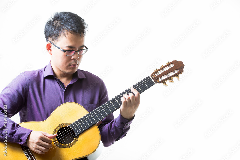 Acoustic guitar guitarist man classical. Classic player music pl Acoustic guitar guitarist man classical. Classic player music pl