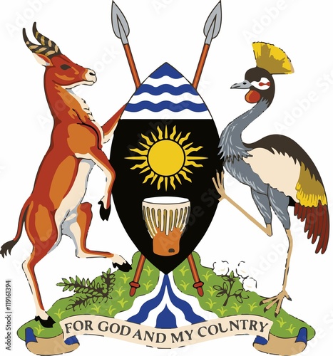 Uganda Coat of arm 