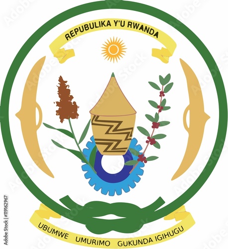 Rwanda Coat of arm 