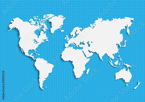 maps of the Earth s. Vector illustration