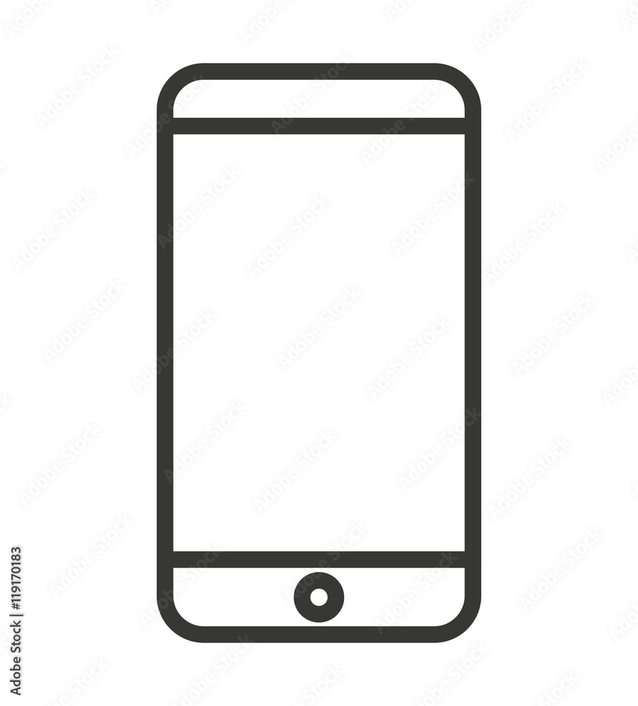 smartphone technology portable icon smartphone technology portable icon