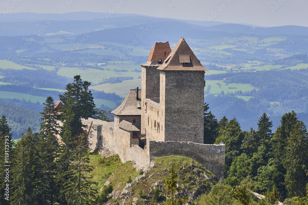 The Kasperk castle in Czech Republic


