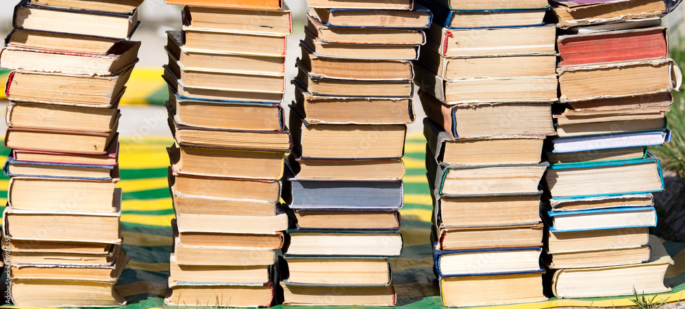 stack of old books as a background stack of old books as a background
