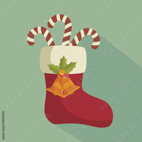 happy merry christmas icon vector illustration graphic
