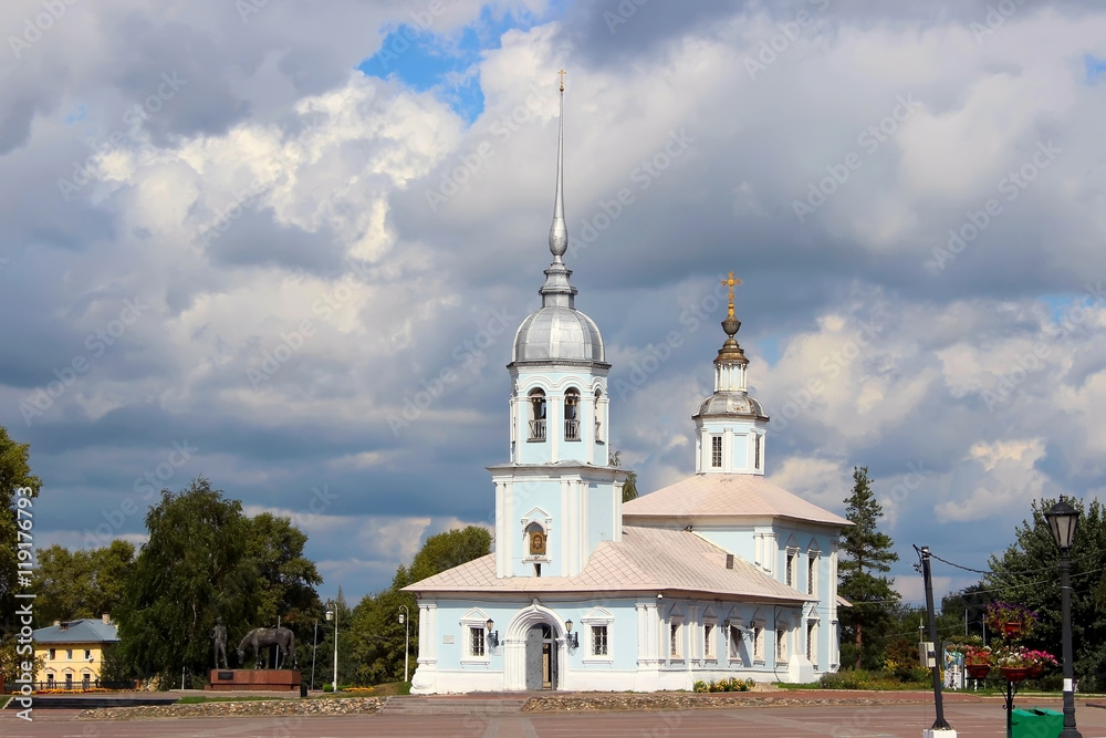 Vologda Kremlin: a view of the church of Alexander Nevsky