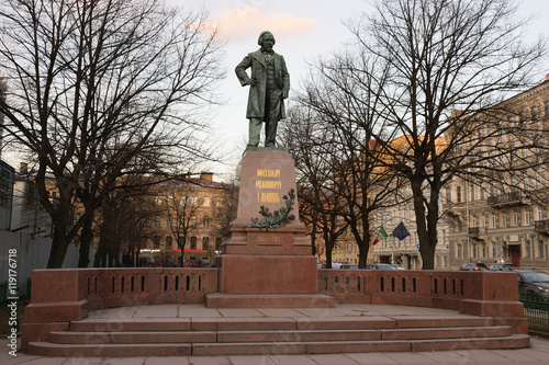 The monument to M. I. Glinka on the Theatre square
