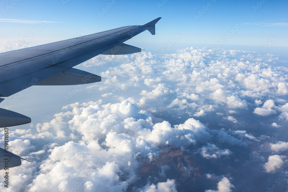 Fototapeta premium Aircraft wing