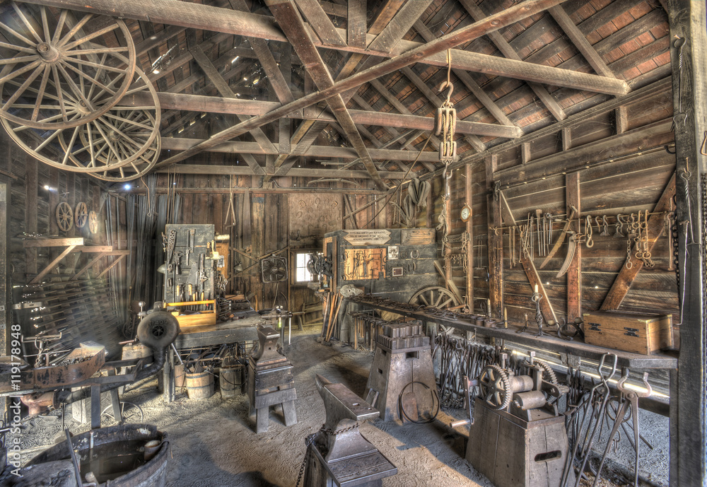 Historic Blacksmith Shop, Coloma