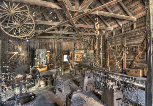 Historic Blacksmith Shop, Coloma