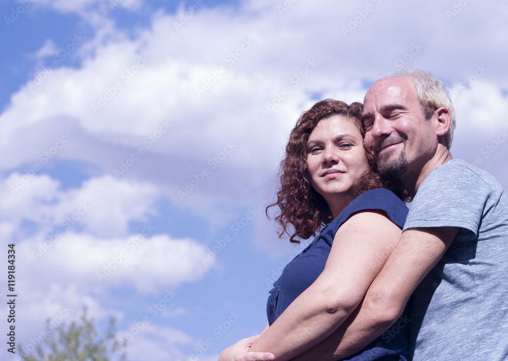 Couple in love embracing. Happy couple Couple in love embracing. Happy couple