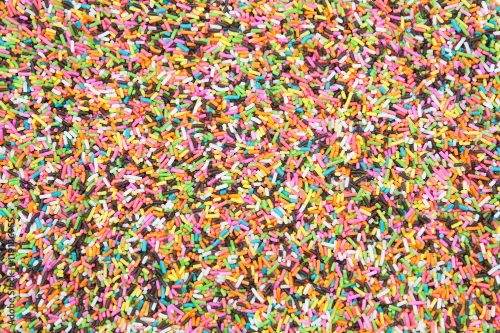 sugar sprinkle dots decoration for cake and bekery