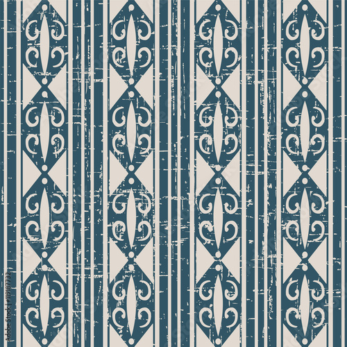 Worn out seamless background 472 primitive aboriginal triangle spiral curve line