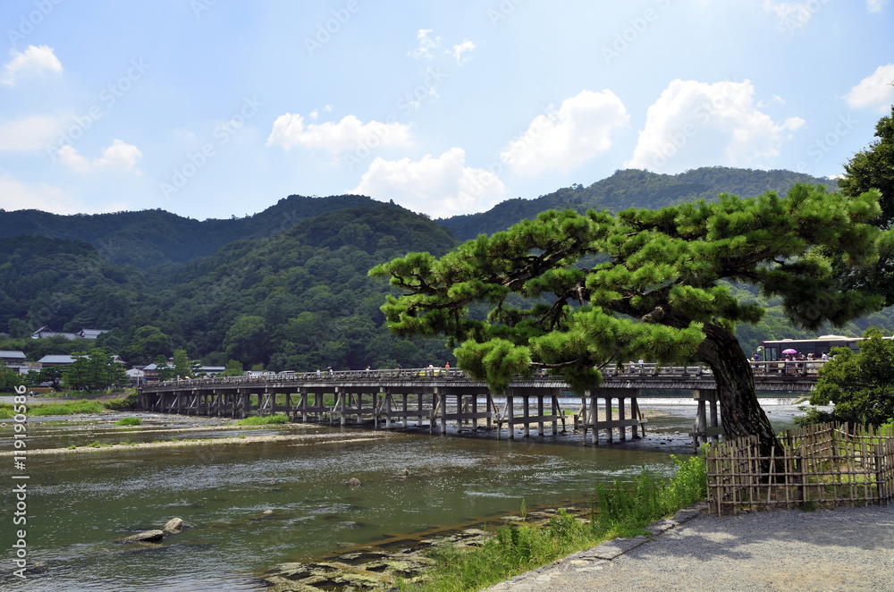 渡月橋
渡月橋