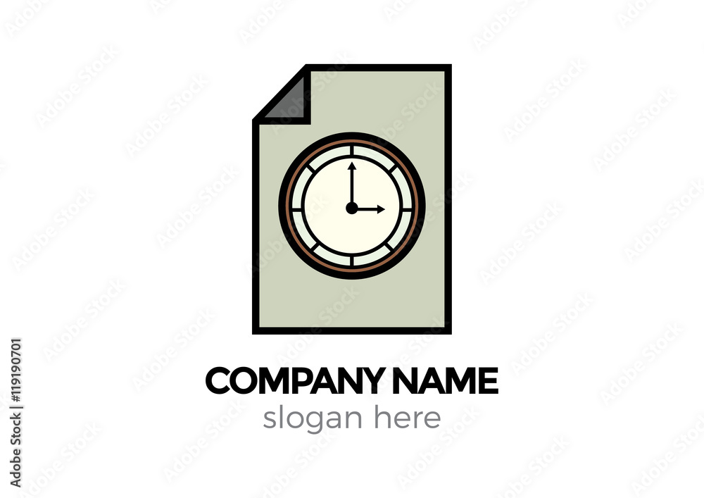 file timer vector icon file timer vector icon