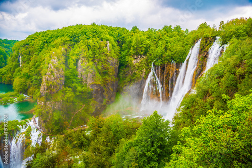 PLITVICE LAKE NATIONAL PARK, CROATIA. 