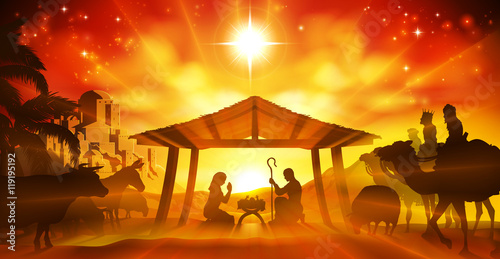 Christmas Nativity Scene