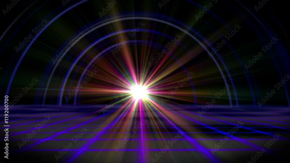 future floor ray light tunnel future floor ray light tunnel