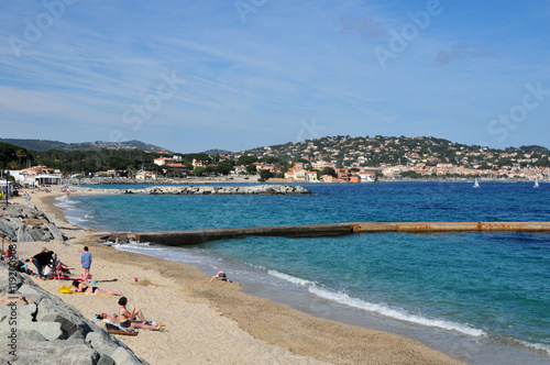  Sainte Maxime, France - april 16 2016 : seaside photo