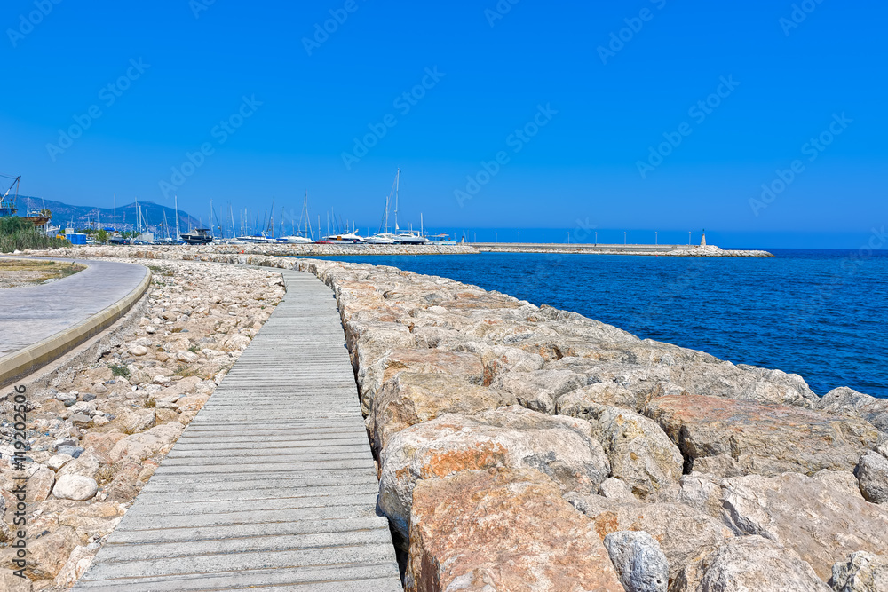 Fototapeta premium Chrysohou Bay Marina, Cyprus