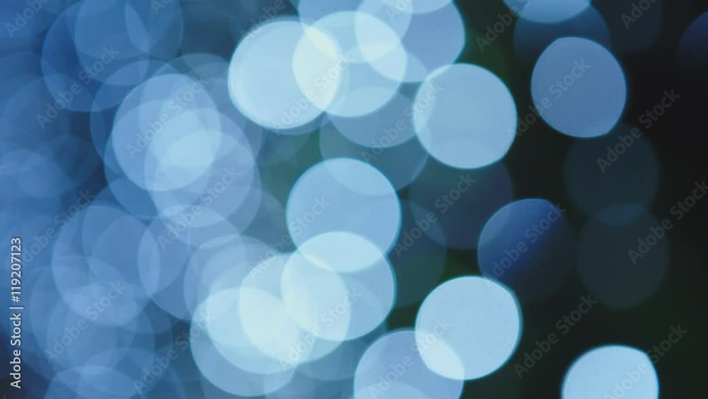 Blue, blurred, bokeh lights background. Abstract sparkles. Full HD loop 1080p Blue, blurred, bokeh lights background. Abstract sparkles. Full HD loop 1080p