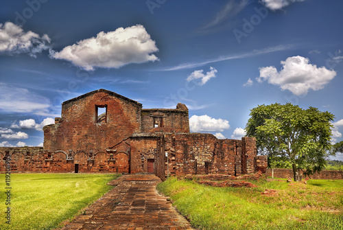 Ruins of the Jesuit Guarani reduction La Santisima Trinidad de photo