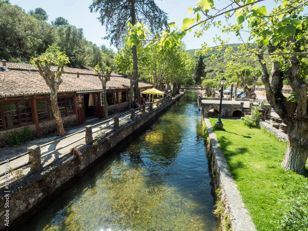 A photo of some river floating through the city near the Algarve coast in Portugal, 2016 A photo of some river floating through the city near the Algarve coast in Portugal, 2016