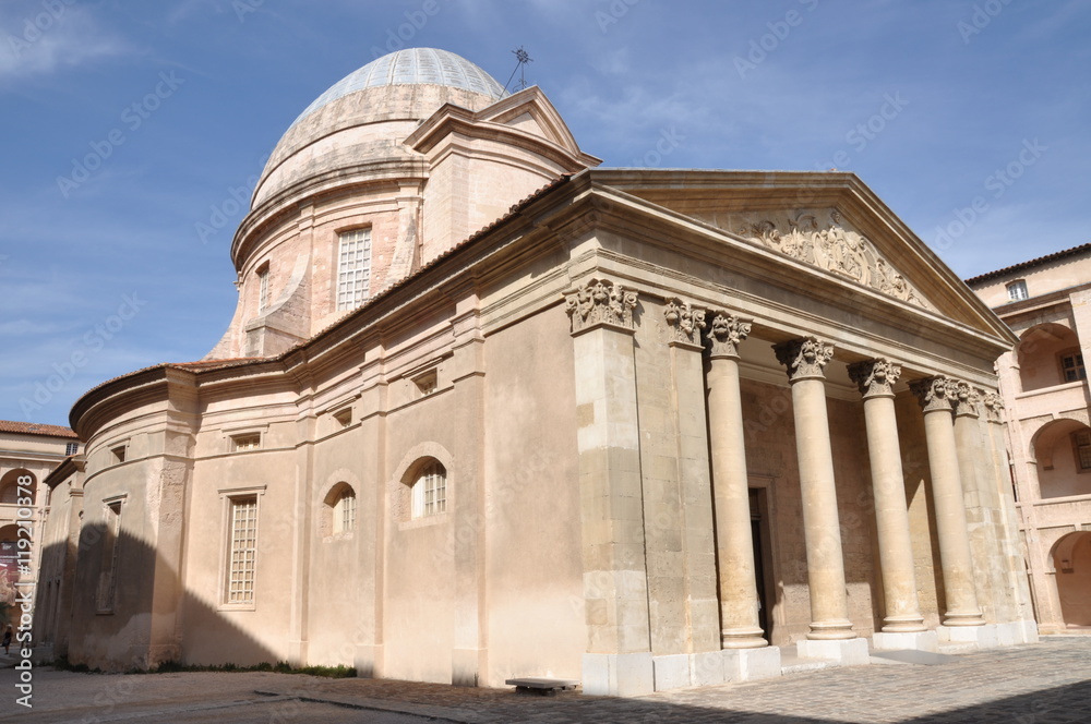 Obraz premium Old Hospital Charite in Marseille, France