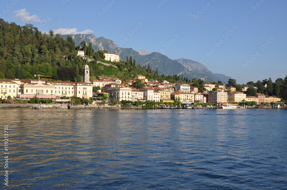 Italian town Bellagio and Como lake, Italy Italian town Bellagio and Como lake, Italy