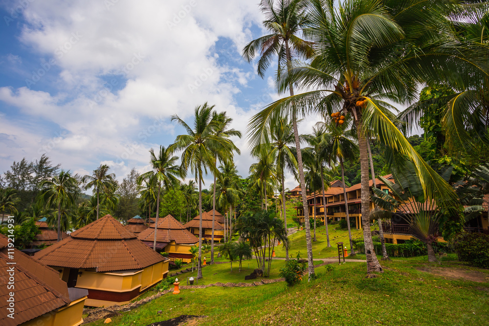 Fototapeta premium Koh Chang Paradise Resort &Spa is a romantic, peaceful sanctuar