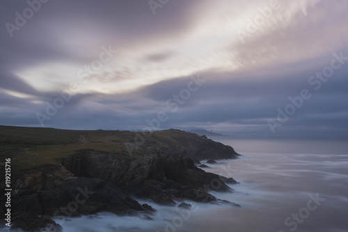 Torre de Hercules desde montes de Dexo (Oleiros, La Coruña - España).