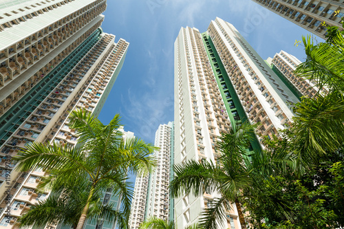 Skyscraper from low angle