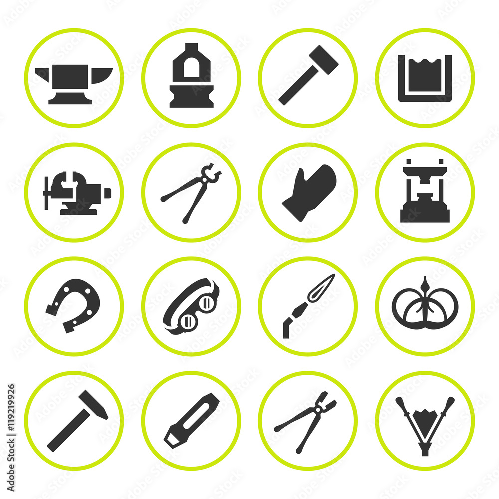 Set round icons of forge