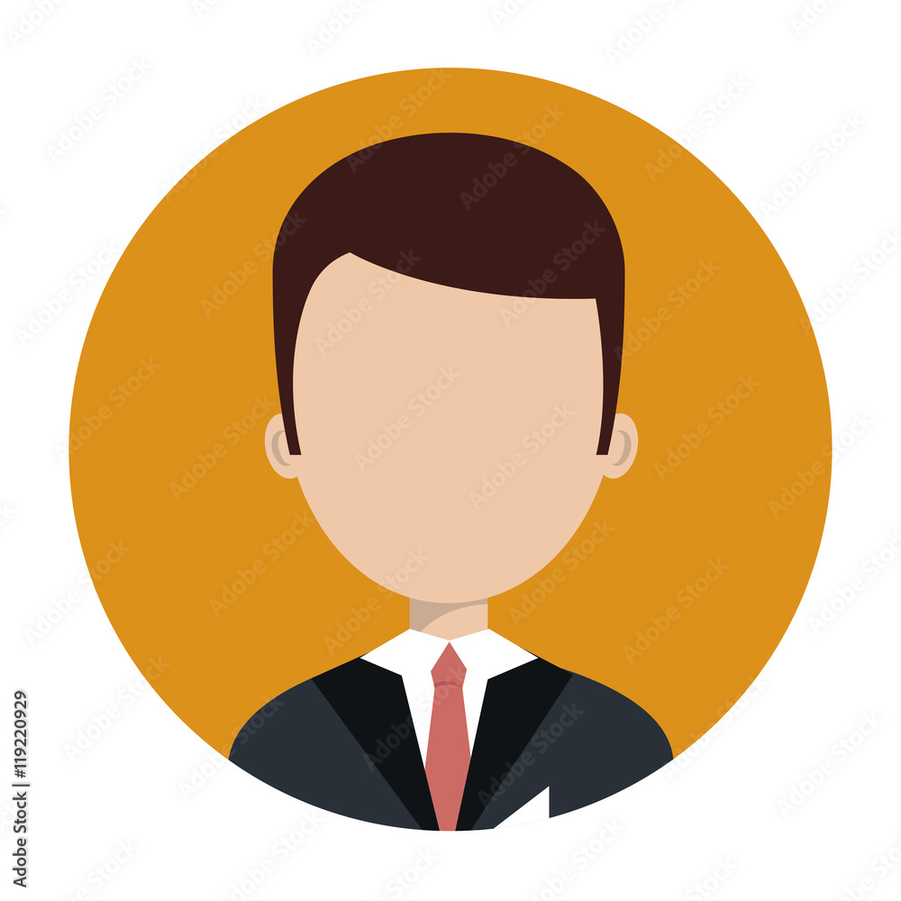 receptionist hotel service isolated icon vector illustration design receptionist hotel service isolated icon vector illustration design