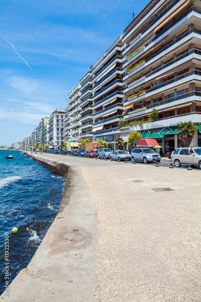 View of Sea Promenade, Thessaloniki