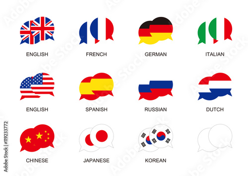 conversation flag icon