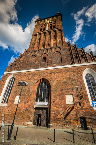 Gdansk, Poland- September 19,2015:St. Catherine's Church (Koscio