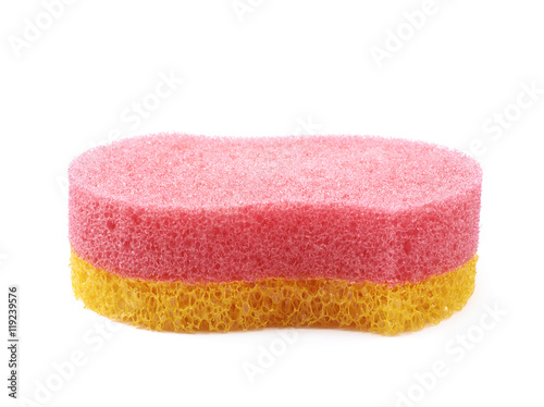 Bath sponge isolated