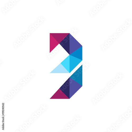 Free Download Colorful Letter B Logo - GFXLoad