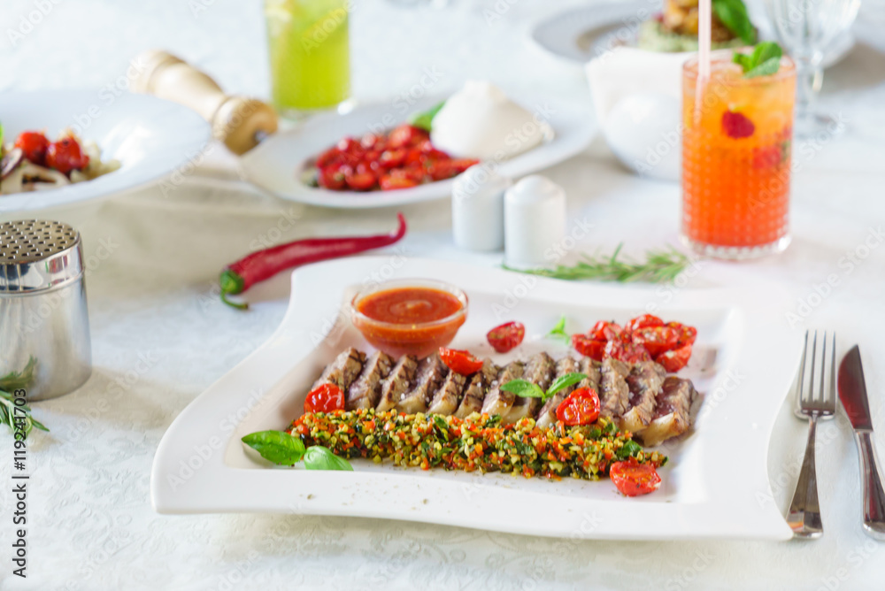 meat with vegetables meat with vegetables