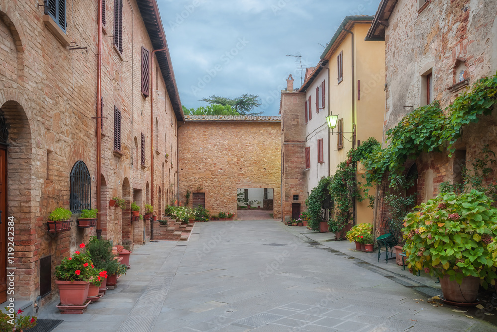 Fototapeta premium Ulice w starożytnym mieście