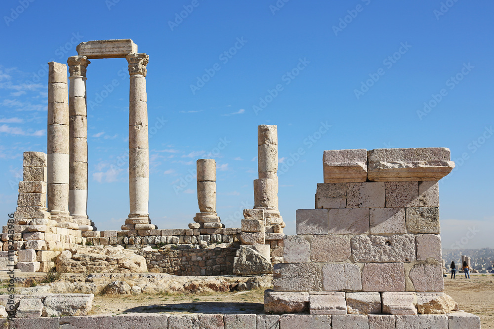 Temple of Hercules Amman Jordan
