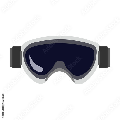 ski mask flat icon