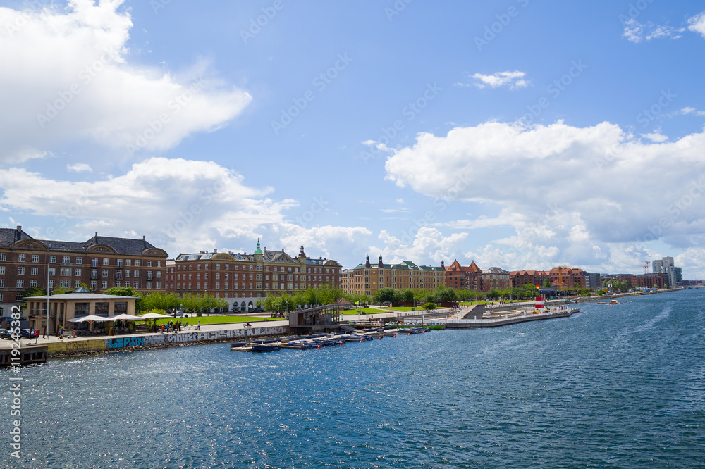 Ausblick auf Kopenhagens Hafen