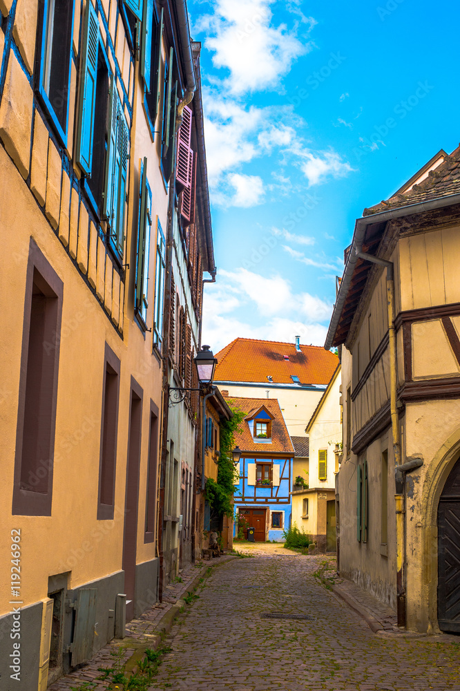 city scape of Colmar, France