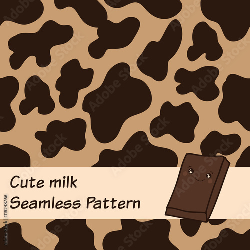 Cow seamless pattern