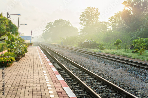 Thailand train station